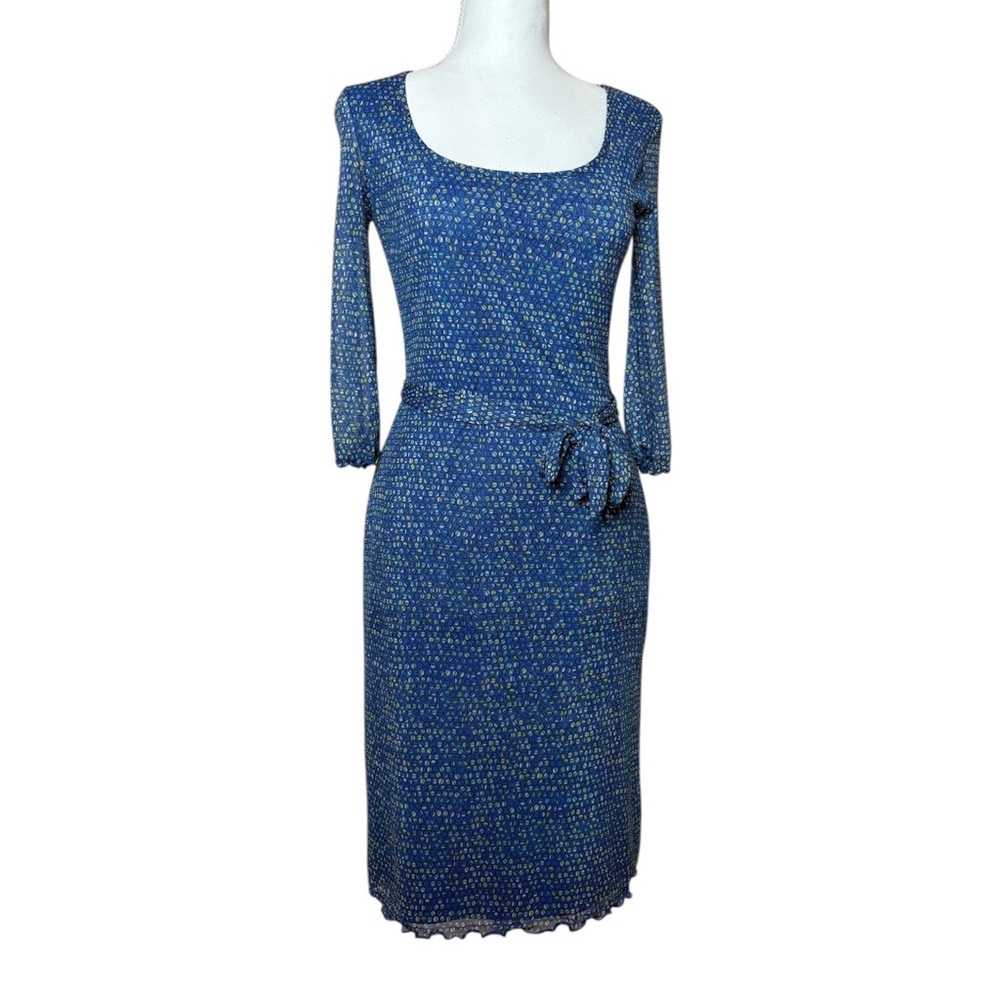 90’s Smart Set Stretch Midi Dress vintage size Small